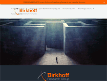Tablet Screenshot of birkhoffscore.com